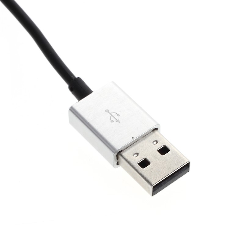 Silver Color Aluminum Alloy Strong Magnetic Charging Cable for Sony Xperia Z1 / Z2 / Z3 / Z3 Compact-3