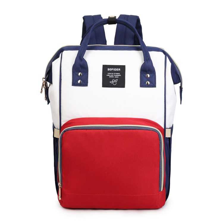 Multi-Function Mummy Maternity Bag Travel Backpack Large Capacity Bag for Baby Care - Multi-color-1