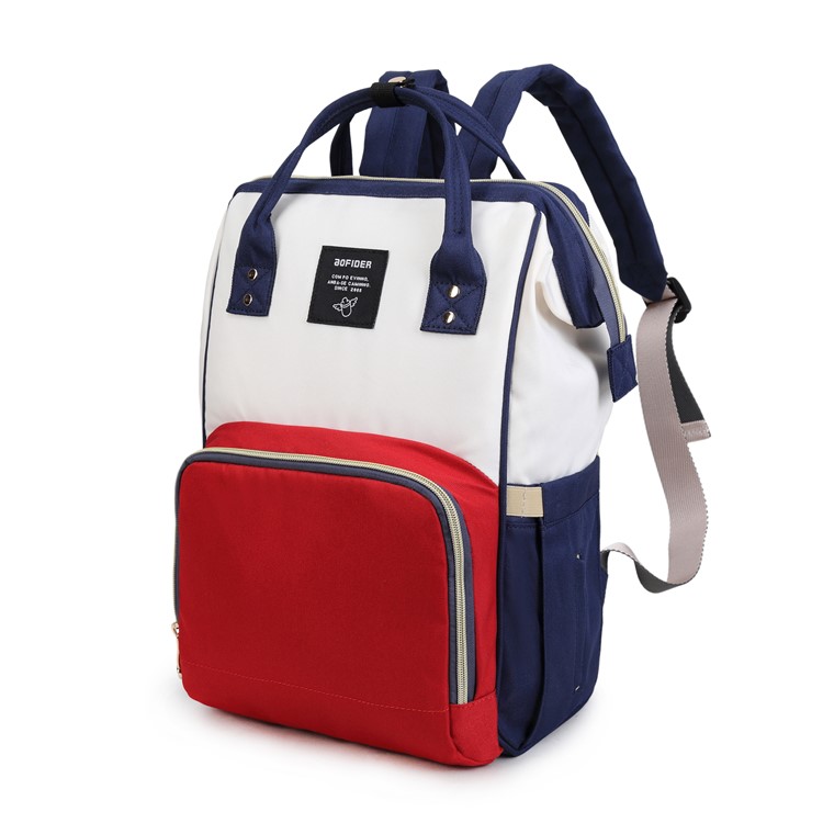 Multi-Function Mummy Maternity Bag Travel Backpack Large Capacity Bag for Baby Care - Multi-color-2