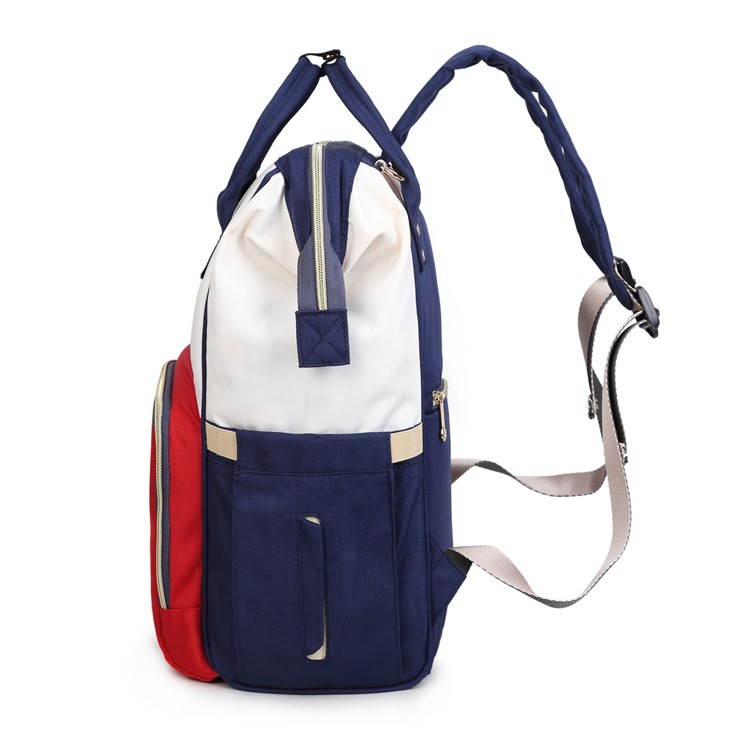 Multi-Function Mummy Maternity Bag Travel Backpack Large Capacity Bag for Baby Care - Multi-color-3