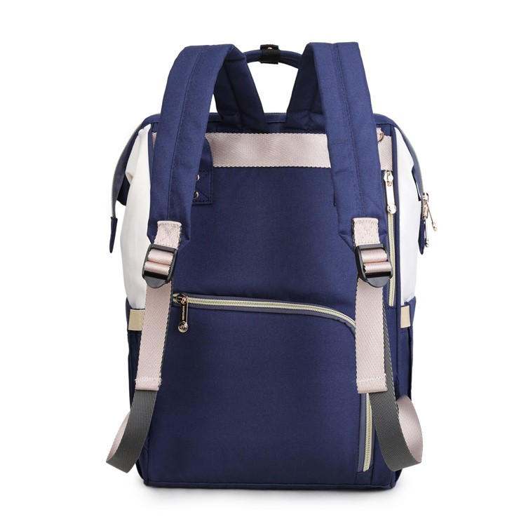 Multi-Function Mummy Maternity Bag Travel Backpack Large Capacity Bag for Baby Care - Multi-color-4