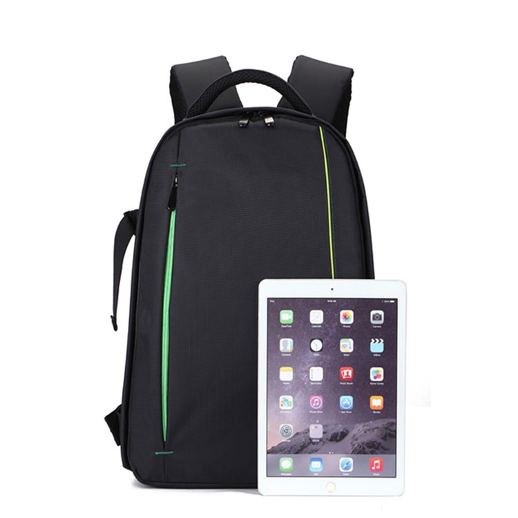 Waterproof DSLR Camera Bag Digital Camera Notebook Backpack Outdoor Traveling Bag - Green-15