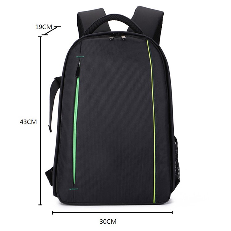 Waterproof DSLR Camera Bag Digital Camera Notebook Backpack Outdoor Traveling Bag - Green-17