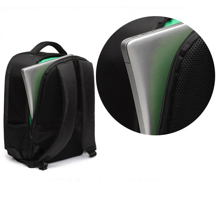 Waterproof DSLR Camera Bag Digital Camera Notebook Backpack Outdoor Traveling Bag - Green-5
