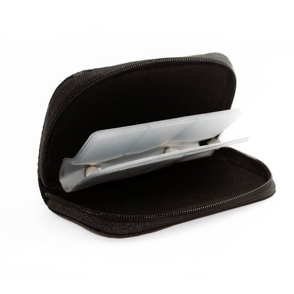 22-slot Memory Card Storage Carrying Pouch Wallet for CF/SD/SDHC/MS/DS-3