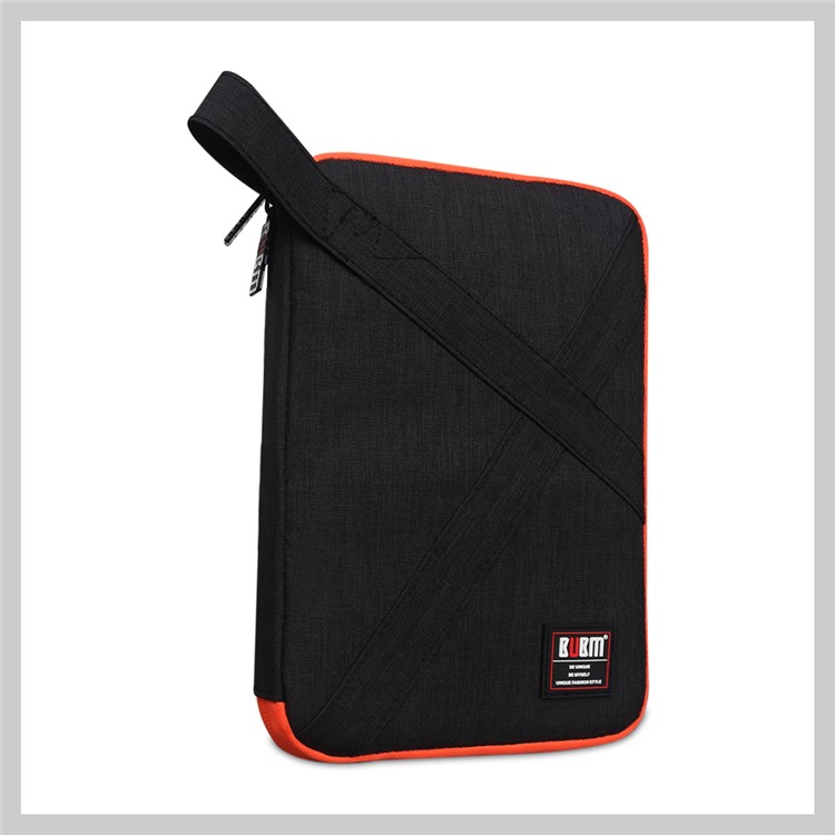 BUBM DIP-M Multifunctional Dual-layer Portable Electronics Bag, Size: 17.5x23.5x3CM - Black-2
