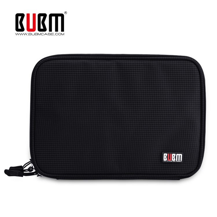 BUBM DPO-D Portable Electronics Storage Bag for iPad/Smartphones/U-disk etc - Black-1