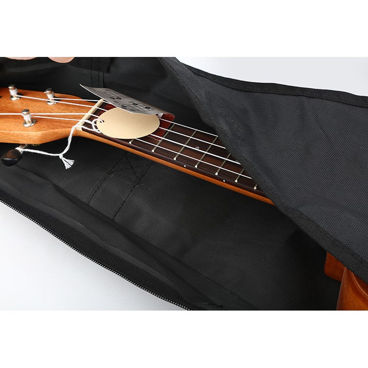 21-Inch Acoustic Guitar Bag with Adjustable Shoulder Strap, Black-8