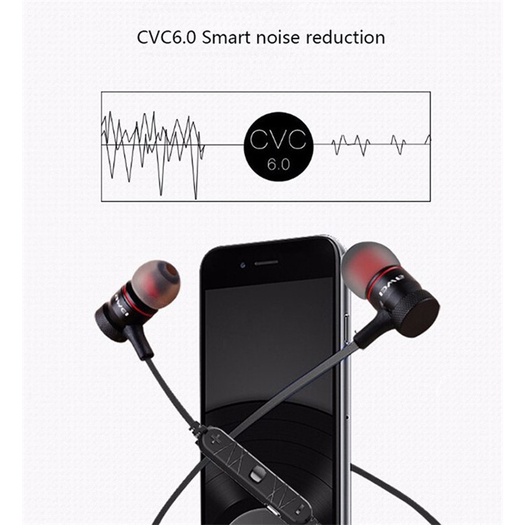 AWEI A920BL Wireless Bluetooth 4.0 Sports Stereo Earphone - Black-9