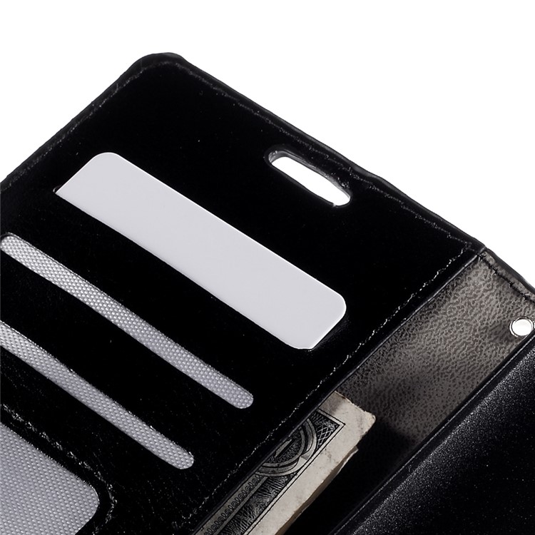 Stitching Wallet Leather Case for LG G4 with Stand - Black-7