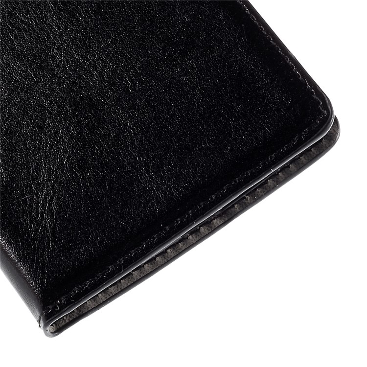 Stitching Wallet Leather Case for LG G4 with Stand - Black-8