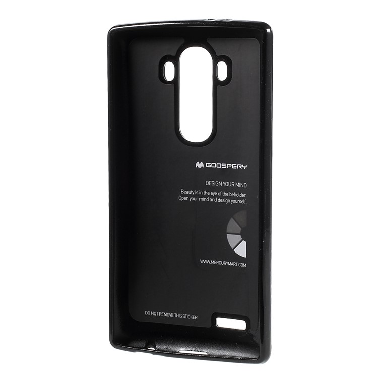 MERCURY GOOSPERY Flash Powder Jelly TPU Case for LG G4 - Black-2