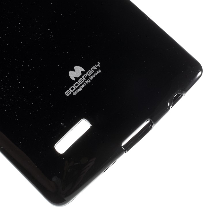 MERCURY GOOSPERY Flash Powder Jelly TPU Case for LG G4 - Black-5