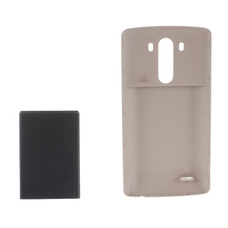 7200mAh Extended Battery + Back Housing Cover for LG G3 D850 D855 LS990 - Champagne-2