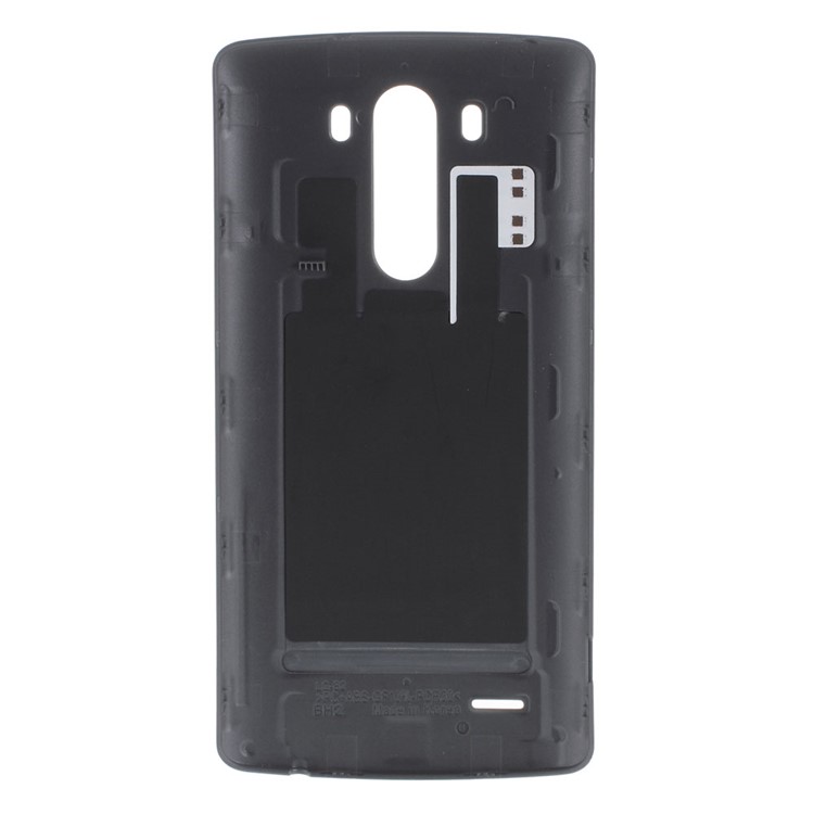 OEM Battery Door Back Cover w/ Wireless Charging IC Chip for LG G3 D850 D851 D855 - Grey-2