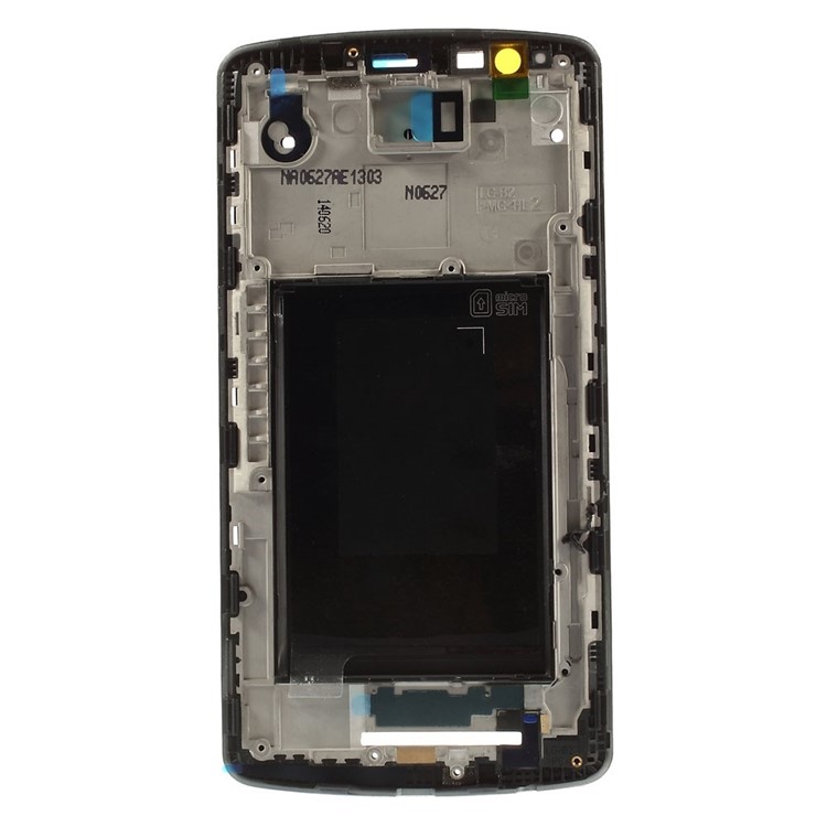 OEM Front Housing Frame Bezel for LG G3 D850 D855 - Black-2