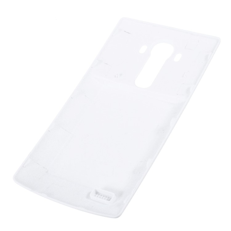 6500mAh High Capacity Extended Battery + Back Door Cover for LG G4 H818 - White-3