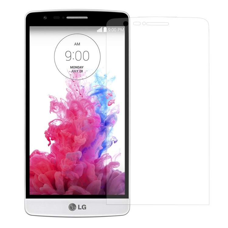 Tempered Screen Film 0.3mm for LG G3 S Beat D722 D725 Arc Edge Anti-explosion-1