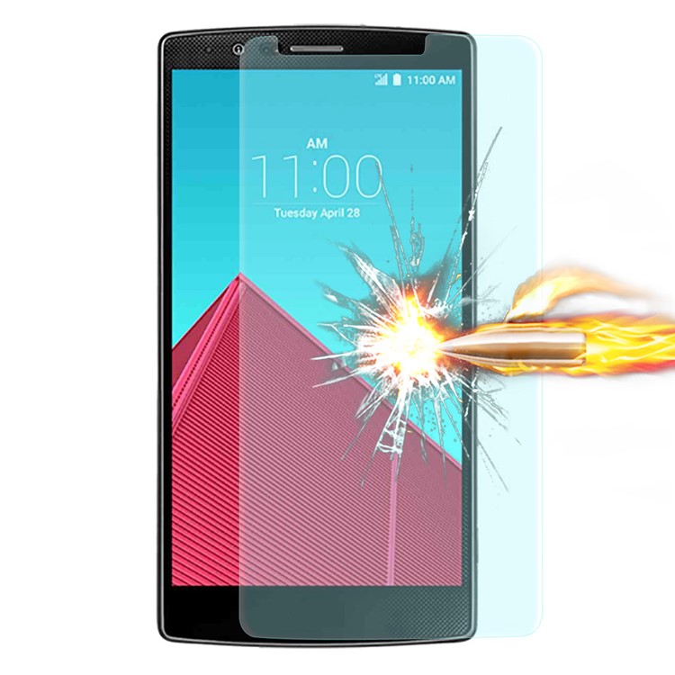 HAT PRINCE Tempered Glass Screen Film for LG G4 0.26mm 9H 2.5D Arc Edge-1