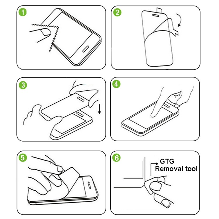 HAT PRINCE Tempered Glass Screen Film for LG G4 0.26mm 9H 2.5D Arc Edge-6