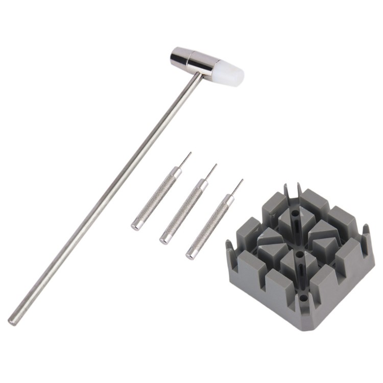 Mini Hand Drill + 10Pcs Twist Drill Bits Tool Kits-1