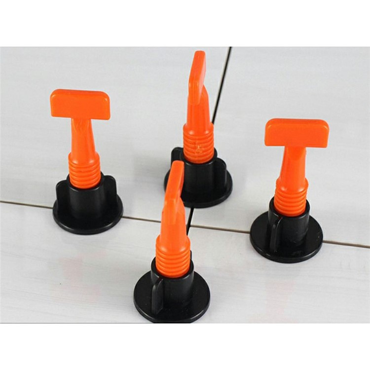 50 Unidades / Pacote Anti-lippage Reutilizável Telha Sistema De Nivelamento Posicionamento T-lock Ferramentas-13