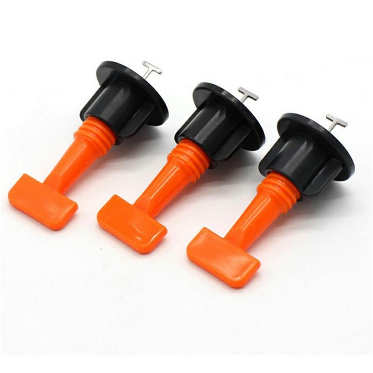 50 Unidades / Pacote Anti-lippage Reutilizável Telha Sistema De Nivelamento Posicionamento T-lock Ferramentas-14