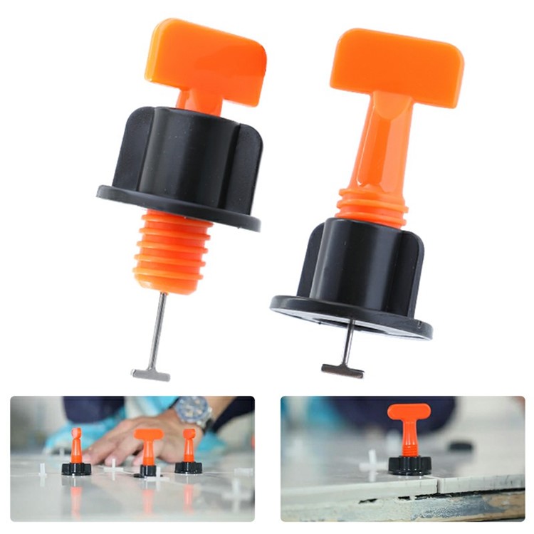 50 Unidades / Pacote Anti-lippage Reutilizável Telha Sistema De Nivelamento Posicionamento T-lock Ferramentas-19