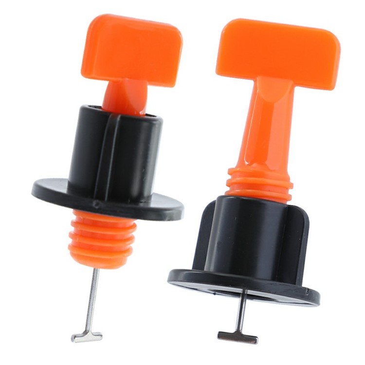 50 Unidades / Pacote Anti-lippage Reutilizável Telha Sistema De Nivelamento Posicionamento T-lock Ferramentas-20