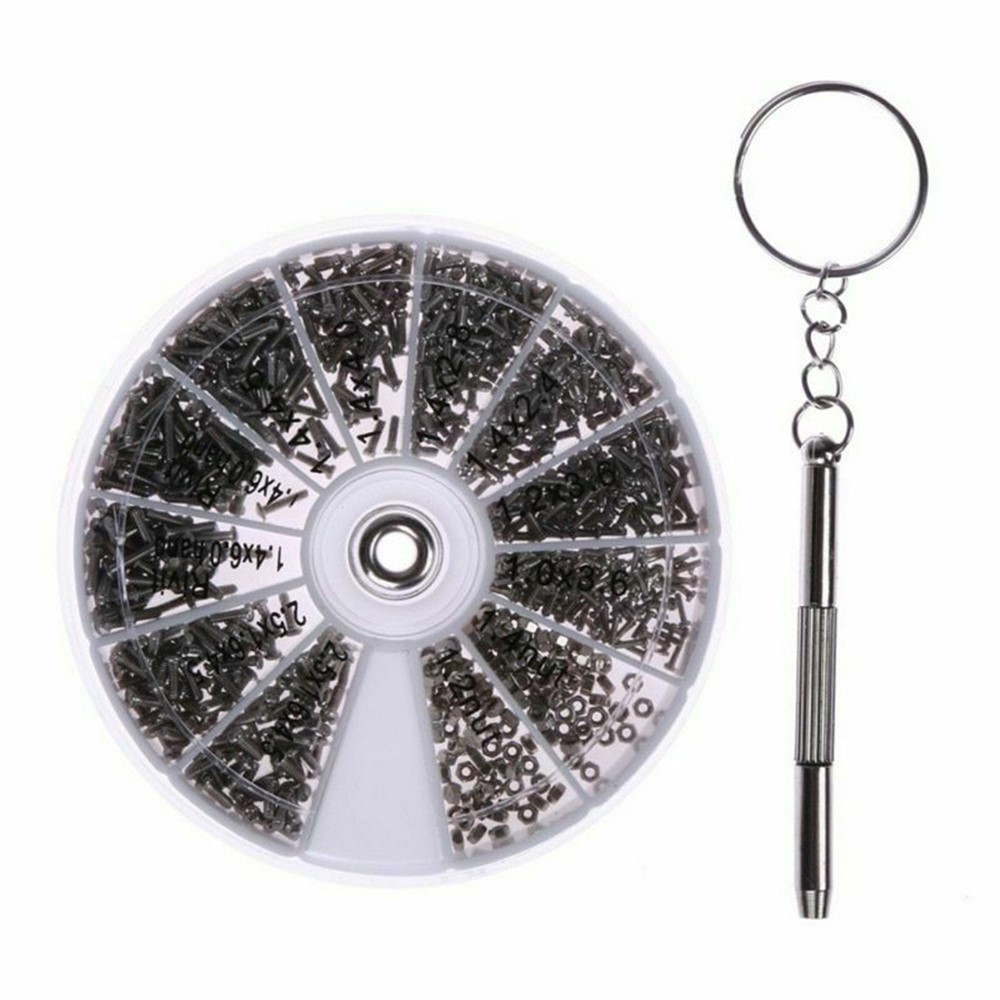 600Pcs Stainless Steel Bolts with Electronic Hexagonal Nut Classification Kit-2
