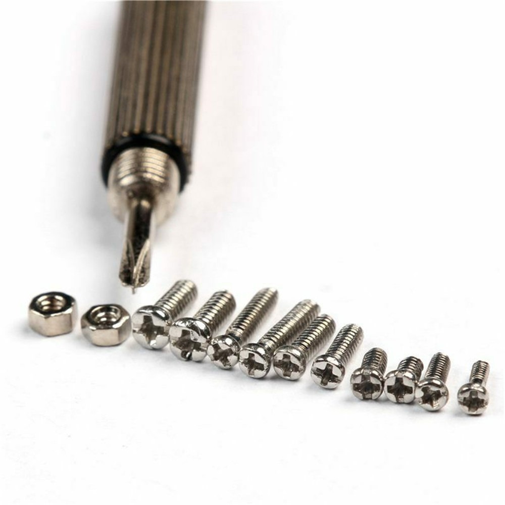 600Pcs Stainless Steel Bolts with Electronic Hexagonal Nut Classification Kit-4