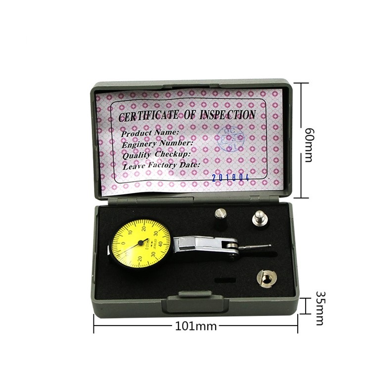 Accurate Dial Gauge Test Indicator Precision Metric with Dovetail Rails Mount-4