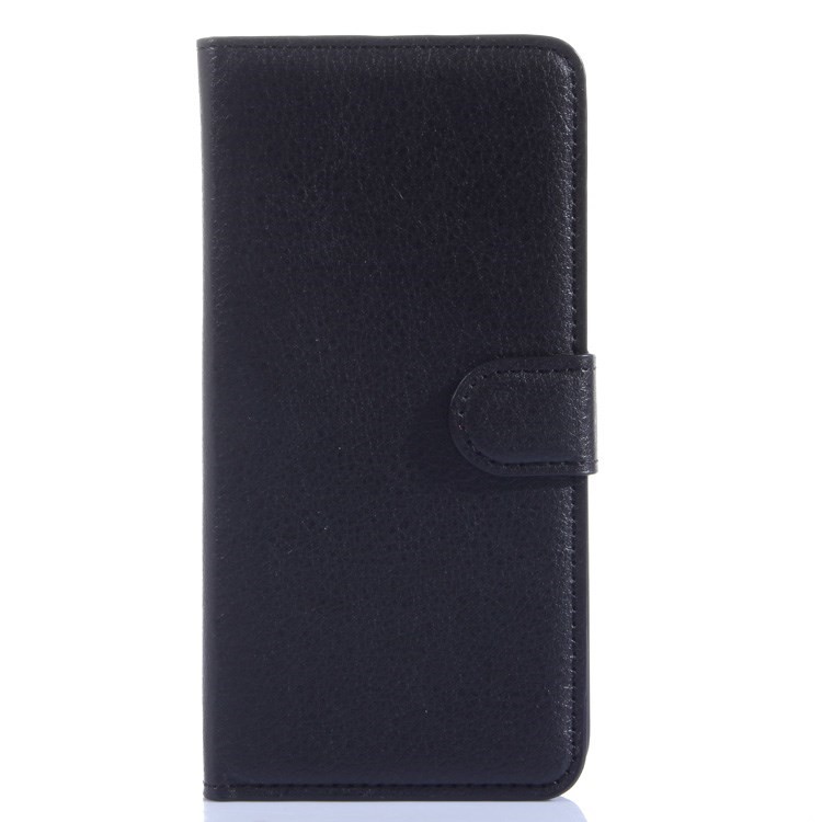 Litchi Wallet Leather Case for HTC Desire 820 Mini D820mu / Desire 620 Dual Sim - Black-1