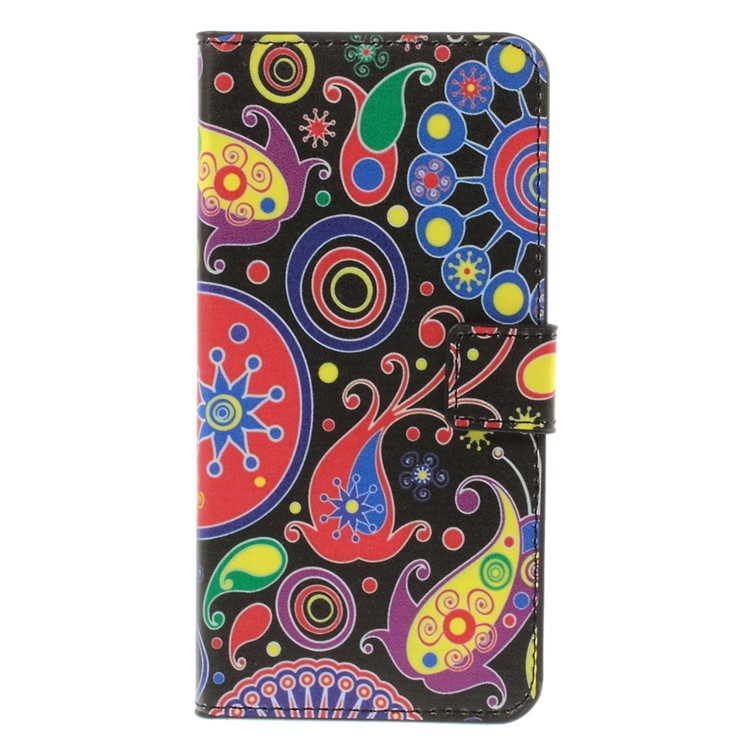 Paisley Flowers Leather Case for HTC Desire 620 Dual Sim / 820 Mini D820mu-3