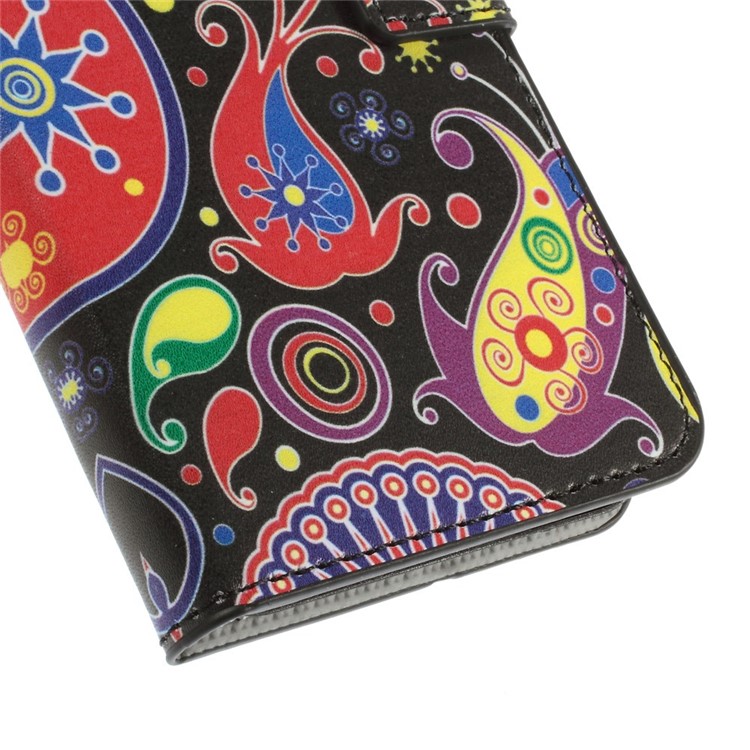 Paisley Flowers Leather Case for HTC Desire 620 Dual Sim / 820 Mini D820mu-7
