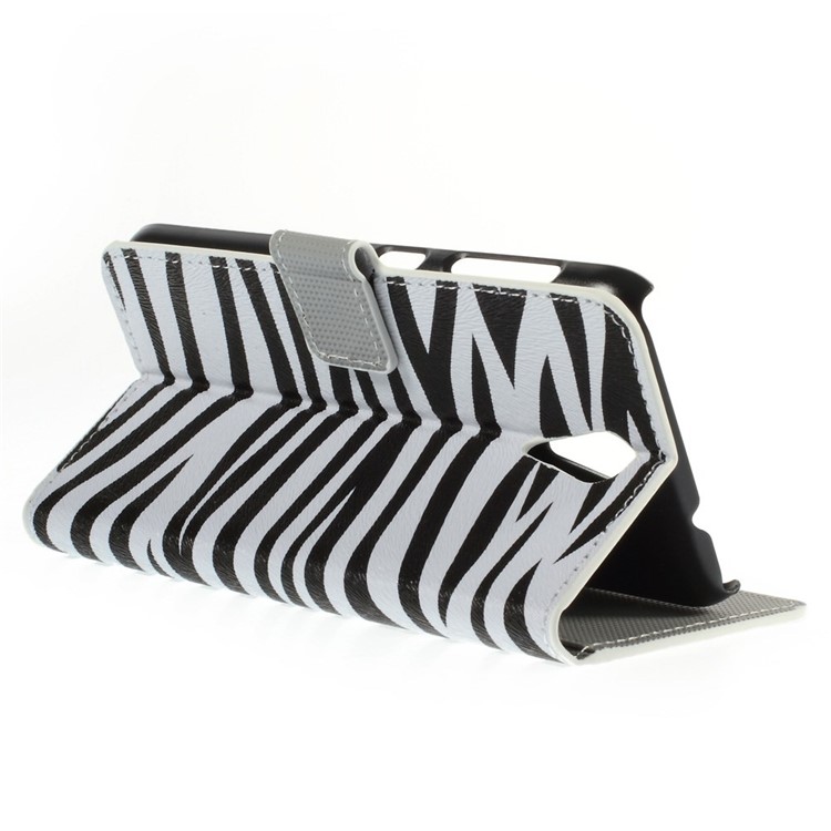 Zebra Stripes Leather Cover for HTC Desire 620 Dual Sim / 820 Mini D820mu-5