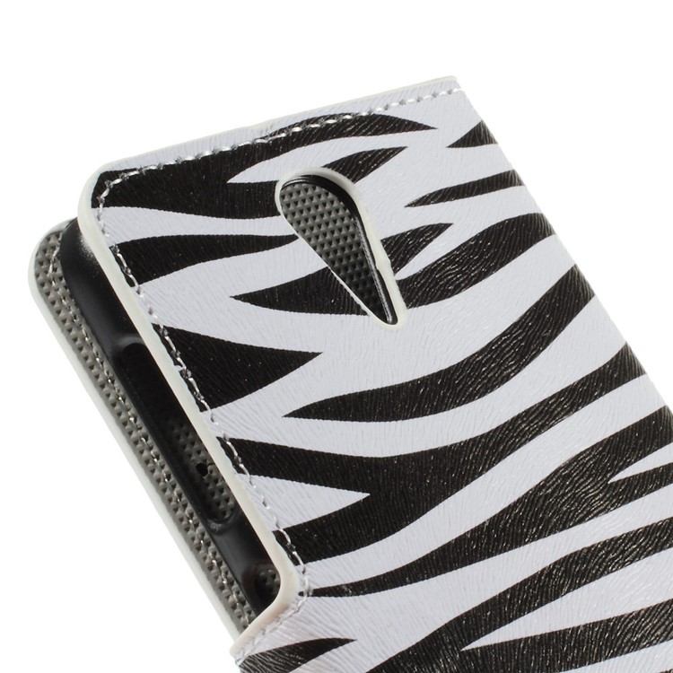 Zebra Stripes Leather Cover for HTC Desire 620 Dual Sim / 820 Mini D820mu-8