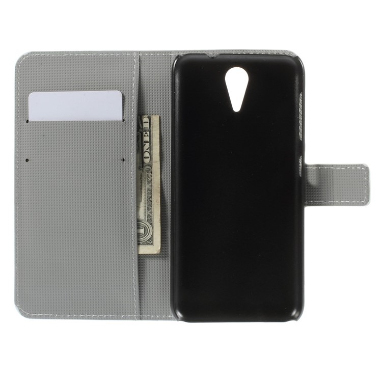 Blue Butterfly Leather Cover for HTC Desire 620 Dual Sim / 820 Mini D820mu-6