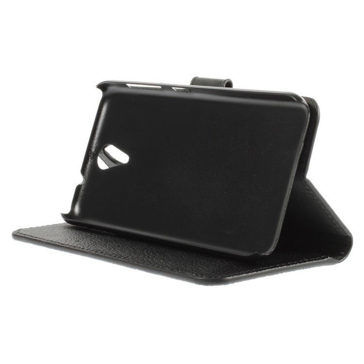 Ledertasche Für HTC Desire 620 Dual Sim / 820 Mini D820mu - Schwarz-4