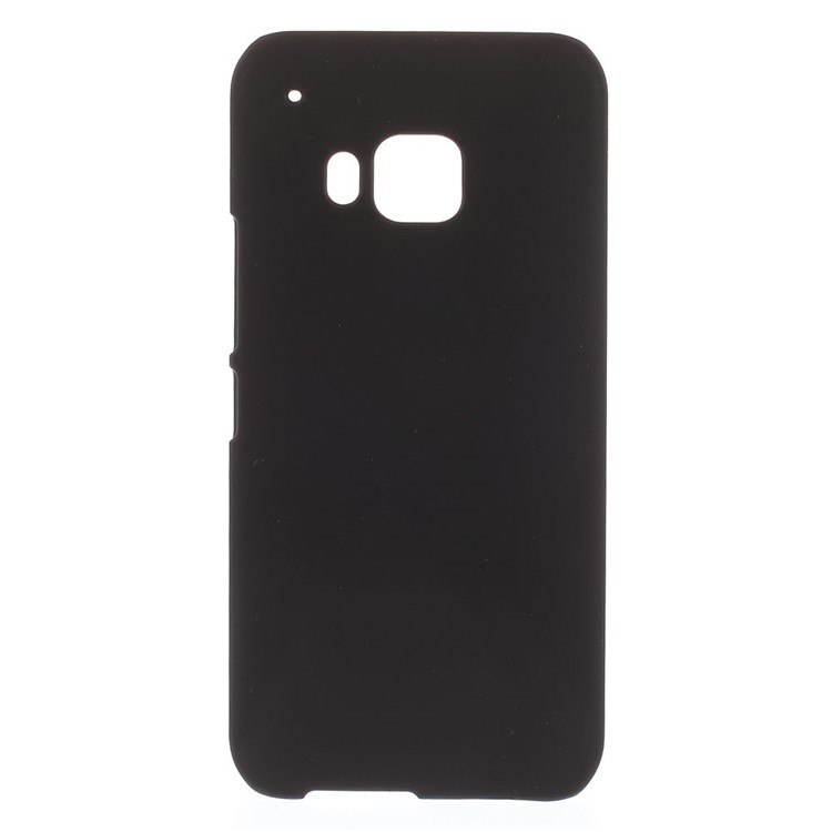 Rubberized PC Case for HTC One (M9) - Black-1