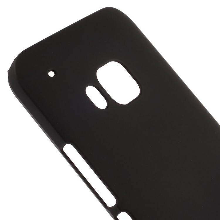 Rubberized PC Case for HTC One (M9) - Black-4