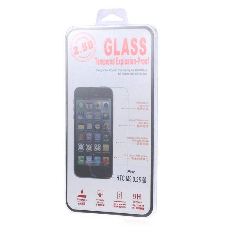 0.25mm Tempered Glass Screen Film for HTC One M9 Anti-explosion-6