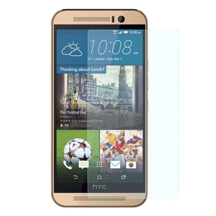 HAT PRINCE Tempered Glass Screen Film for HTC One M9 0.26mm 9H 2.5D Arc Edge-2