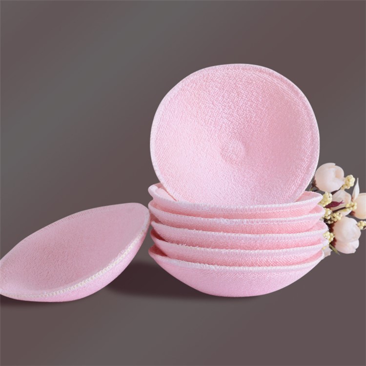 Anti-overflow Reusable Breast Pad Maternity Nursing Bra Washable Mammy Breast Pad - Pink-10