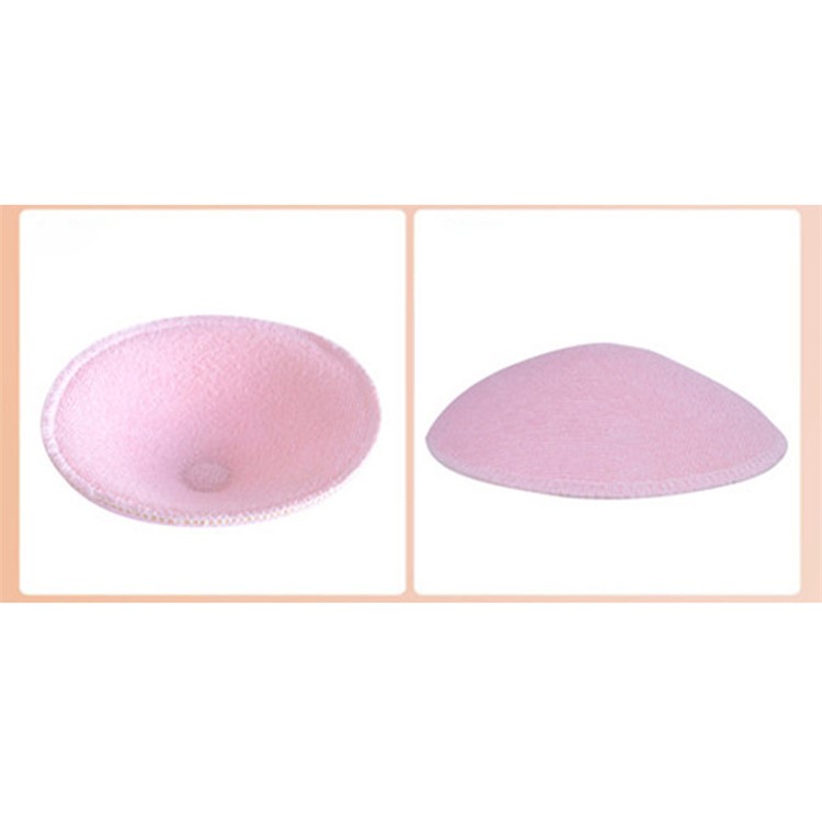 Anti-overflow Reusable Breast Pad Maternity Nursing Bra Washable Mammy Breast Pad - Pink-4