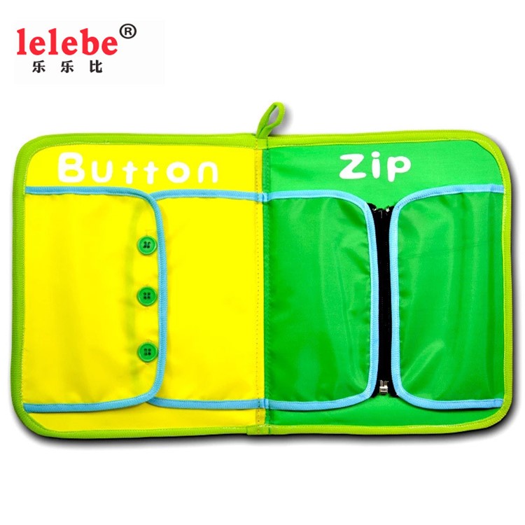 Baby English 3D Cloth Books Early Learning Life Skills Education Books Toy-12