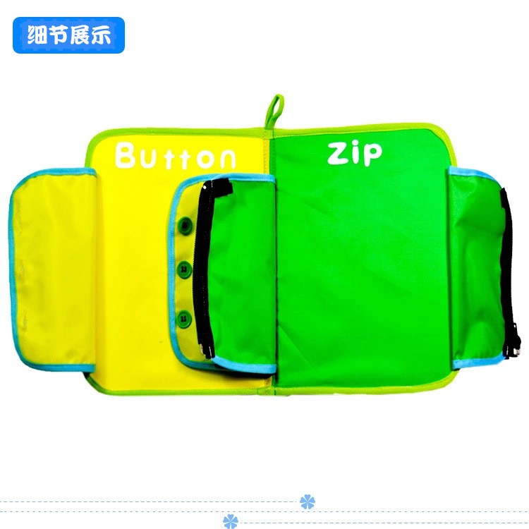 Baby English 3D Cloth Books Early Learning Life Skills Education Books Toy-13