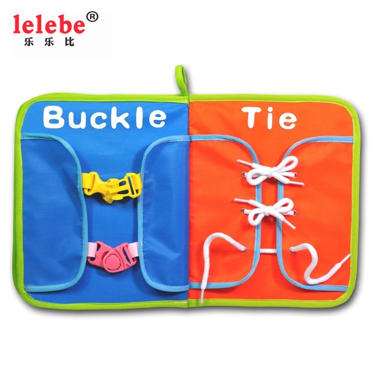 Baby English 3D Cloth Books Early Learning Life Skills Education Books Toy-14