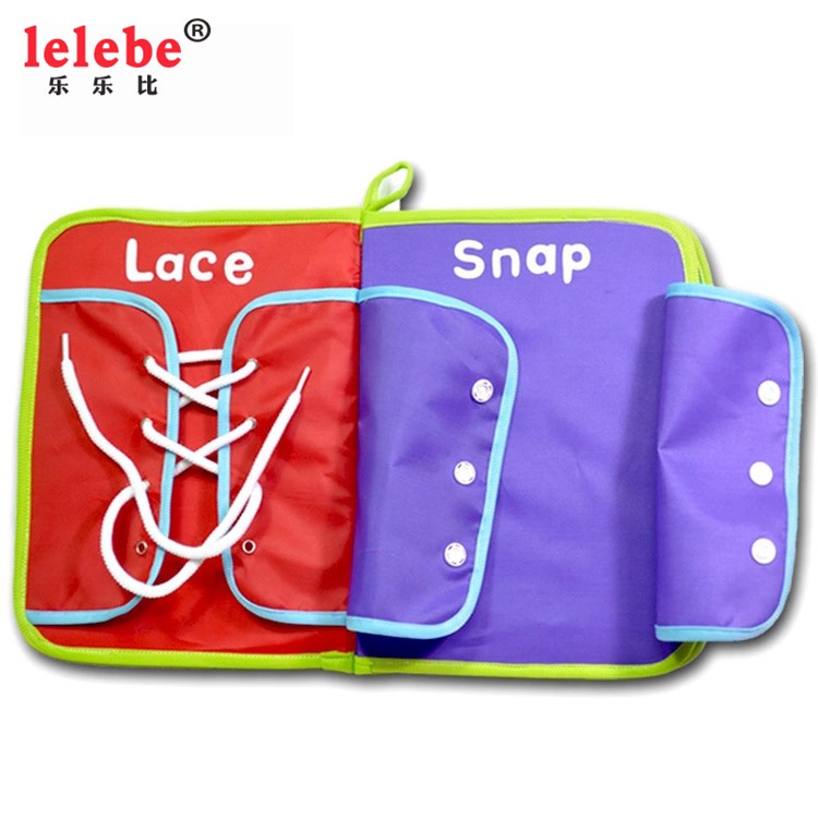 Baby English 3D Cloth Books Early Learning Life Skills Education Books Toy-9