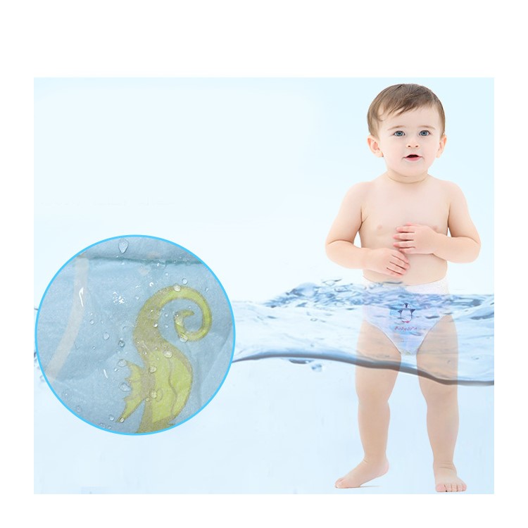 Baby Waterproof Diaper Disposable Swim Pants Swimming Diaper - Size: M-3